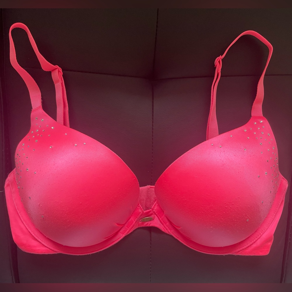 Victoria’s Secret embellished, push-up bra size 34D